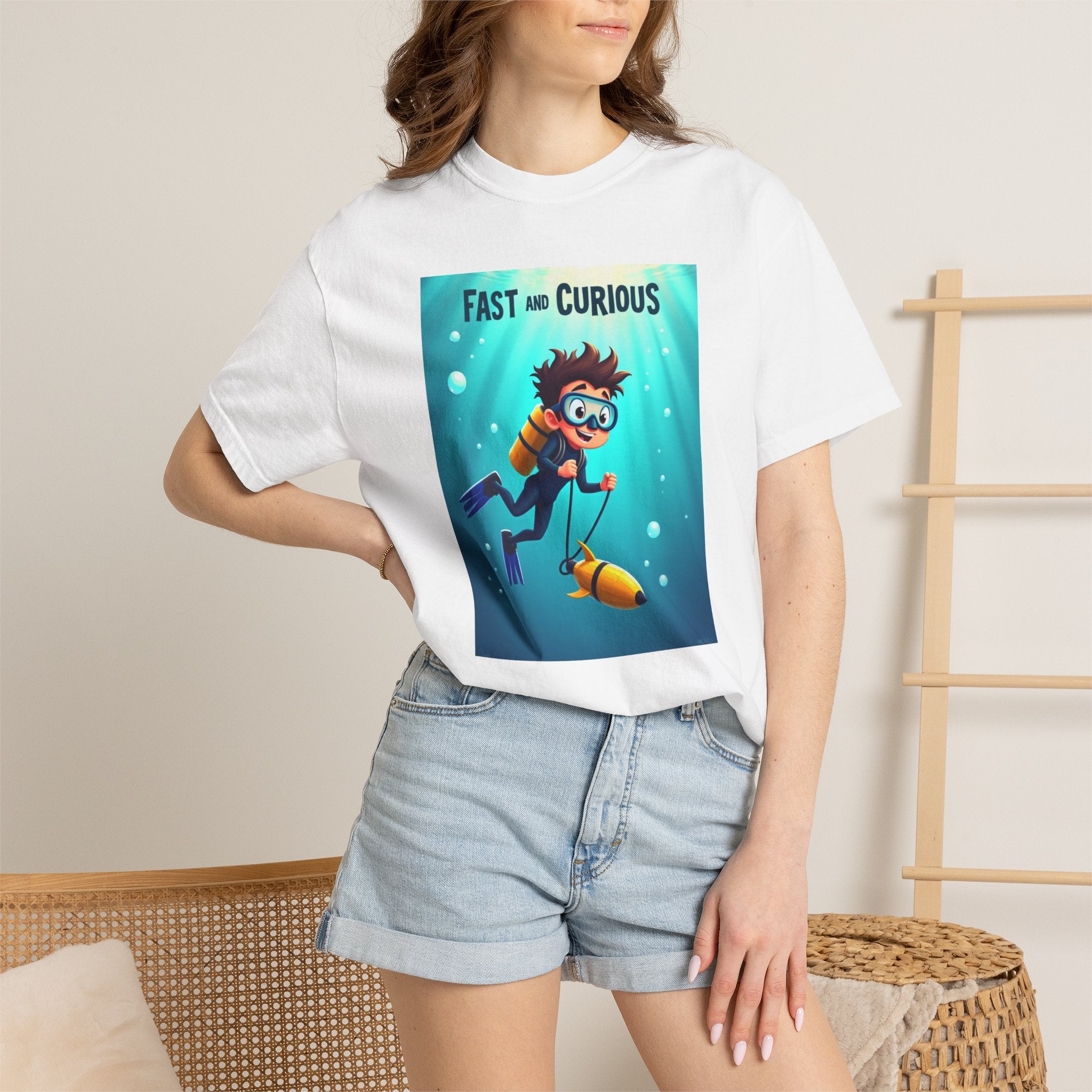 "Fast and Curious" DPV T-Shirt