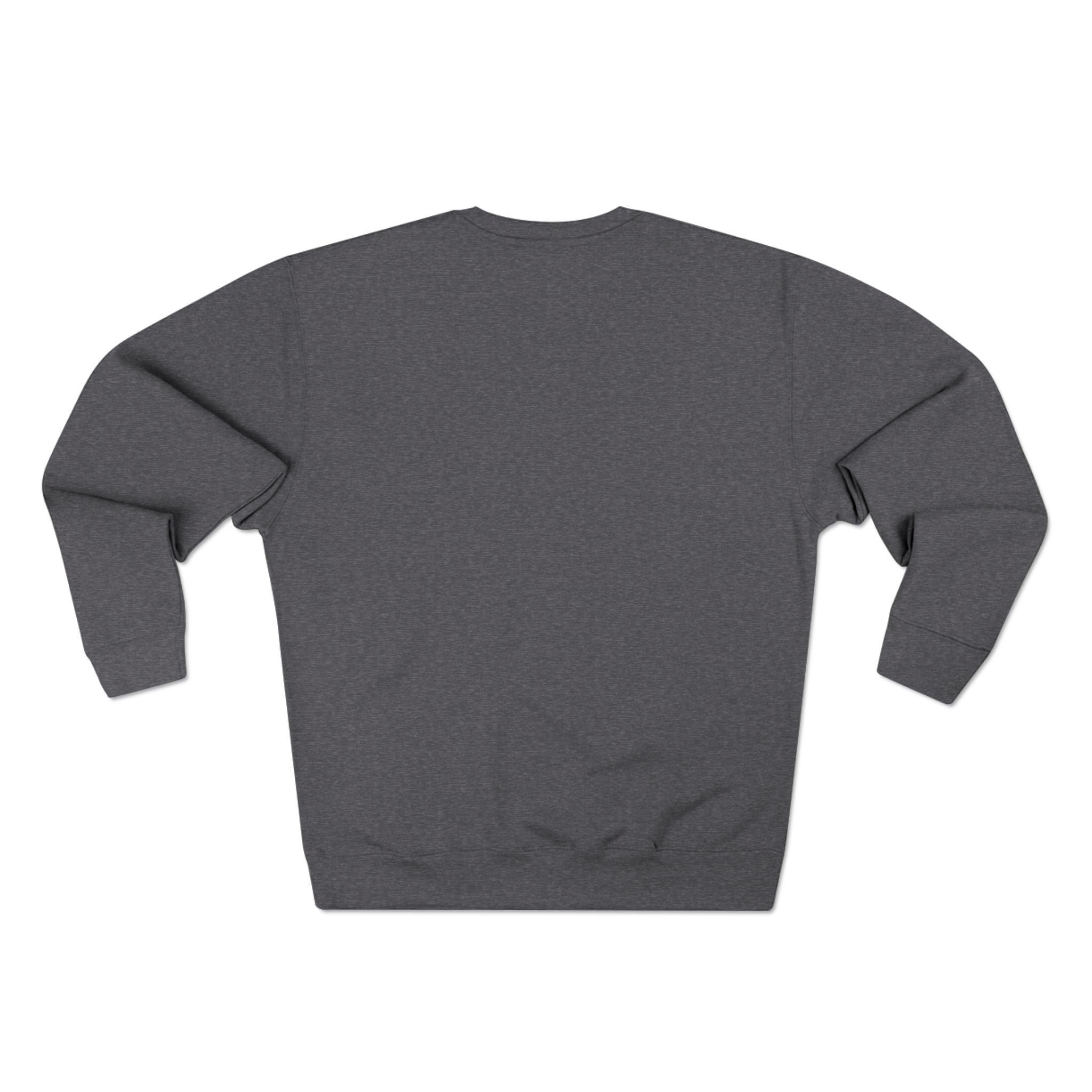 Poulsbo Scenic Crewneck Sweatshirt — Viking Boat & Mountain Graphic