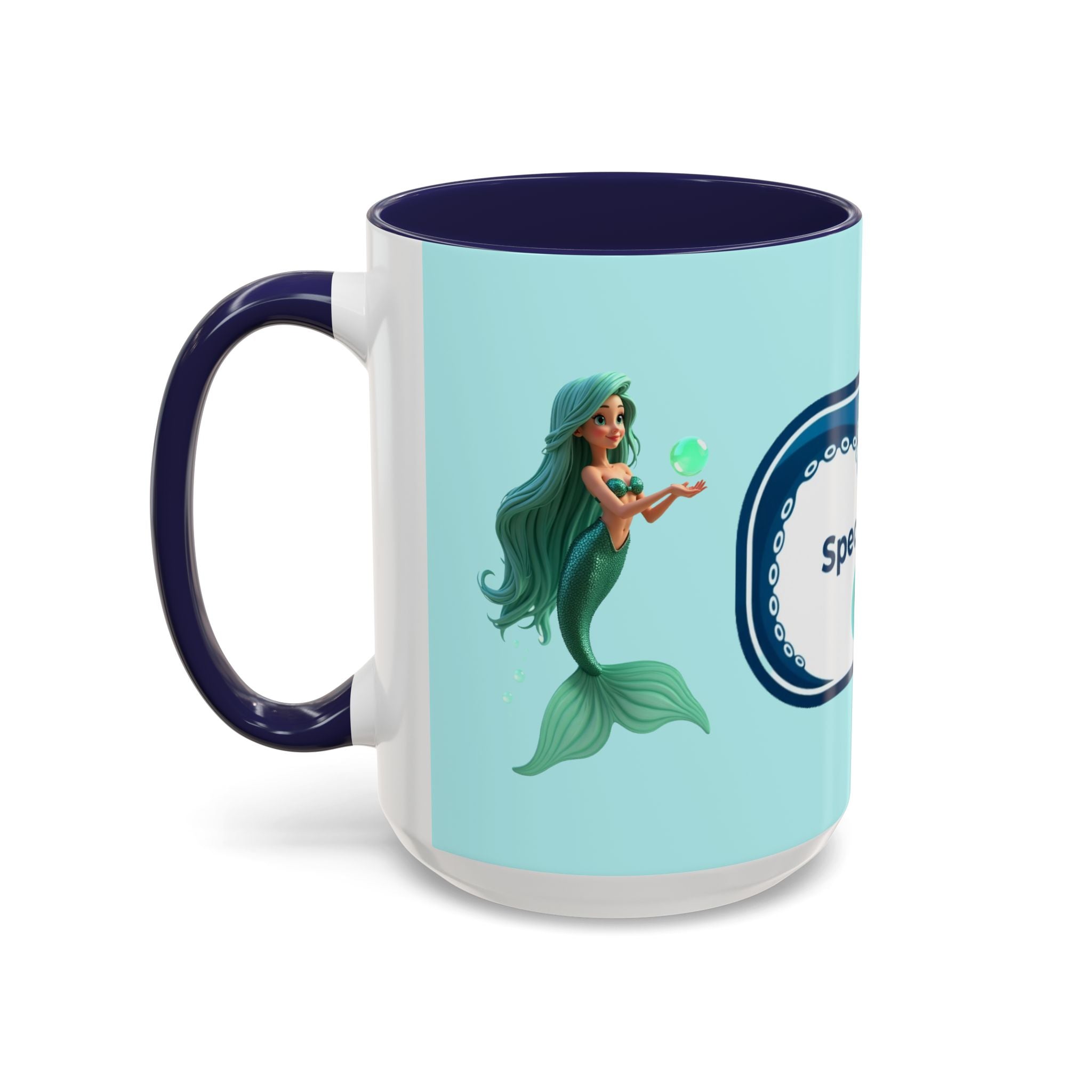 Ocean Logo Coffee Mug — "Species Ink" Accent Ceramic Mug