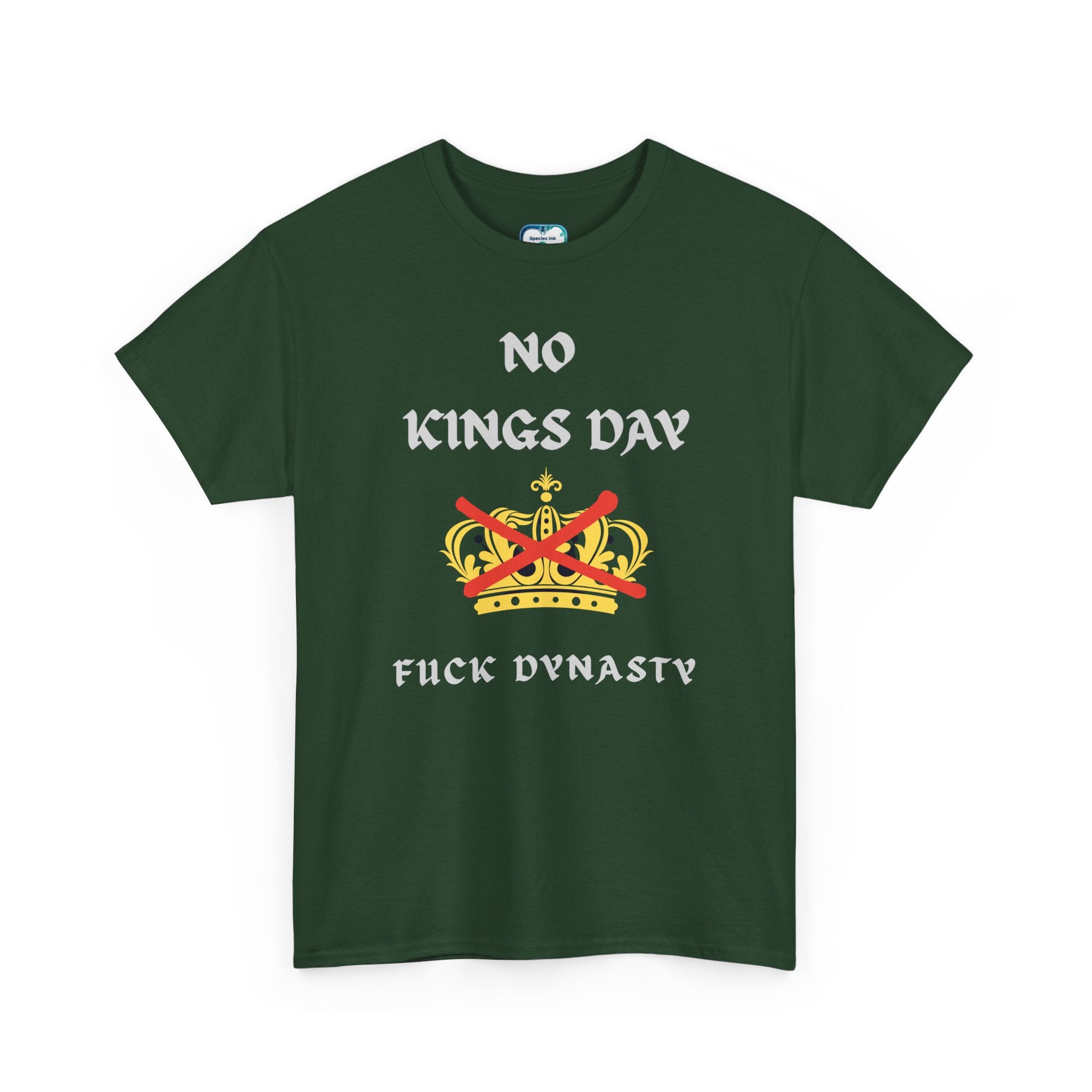 No Kings Day Tee — Anti-Monarchy Graphic T-Shirt ("No Kings Day")