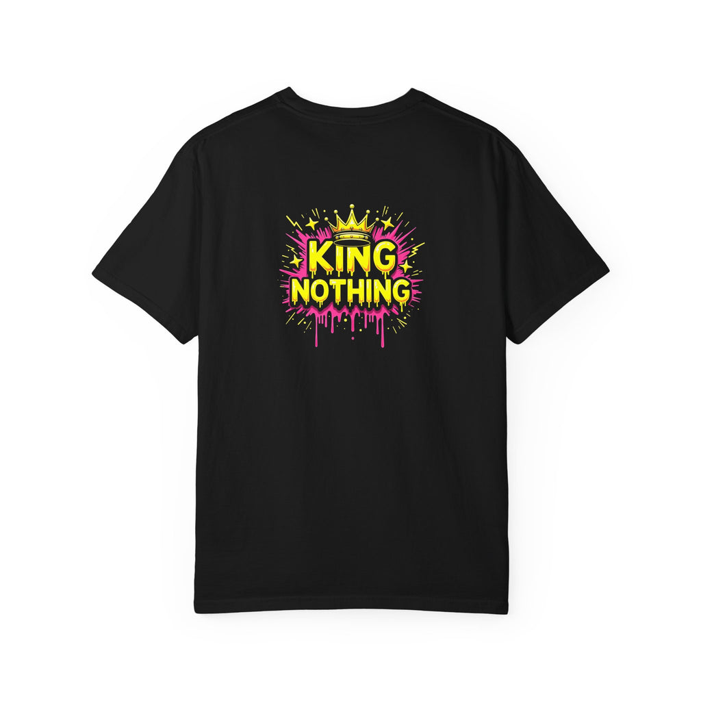 King of Nothing Graphic Tee – Neon Crown Streetwear T‑Shirt