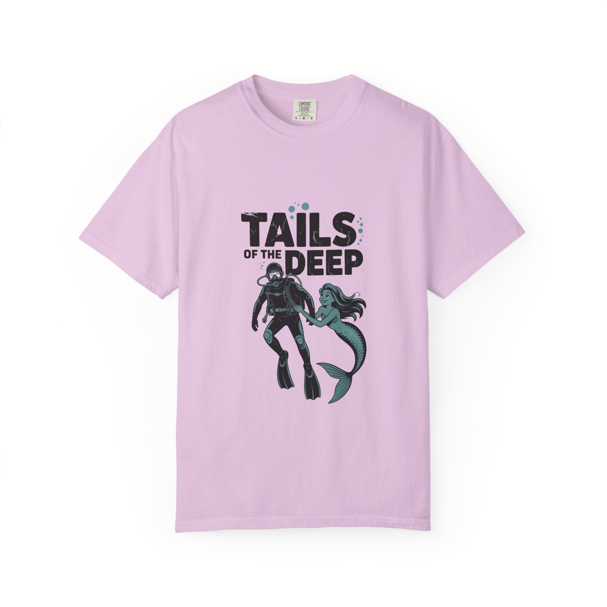 Tails of the Deep Diver Mermaid Tee | Species Ink