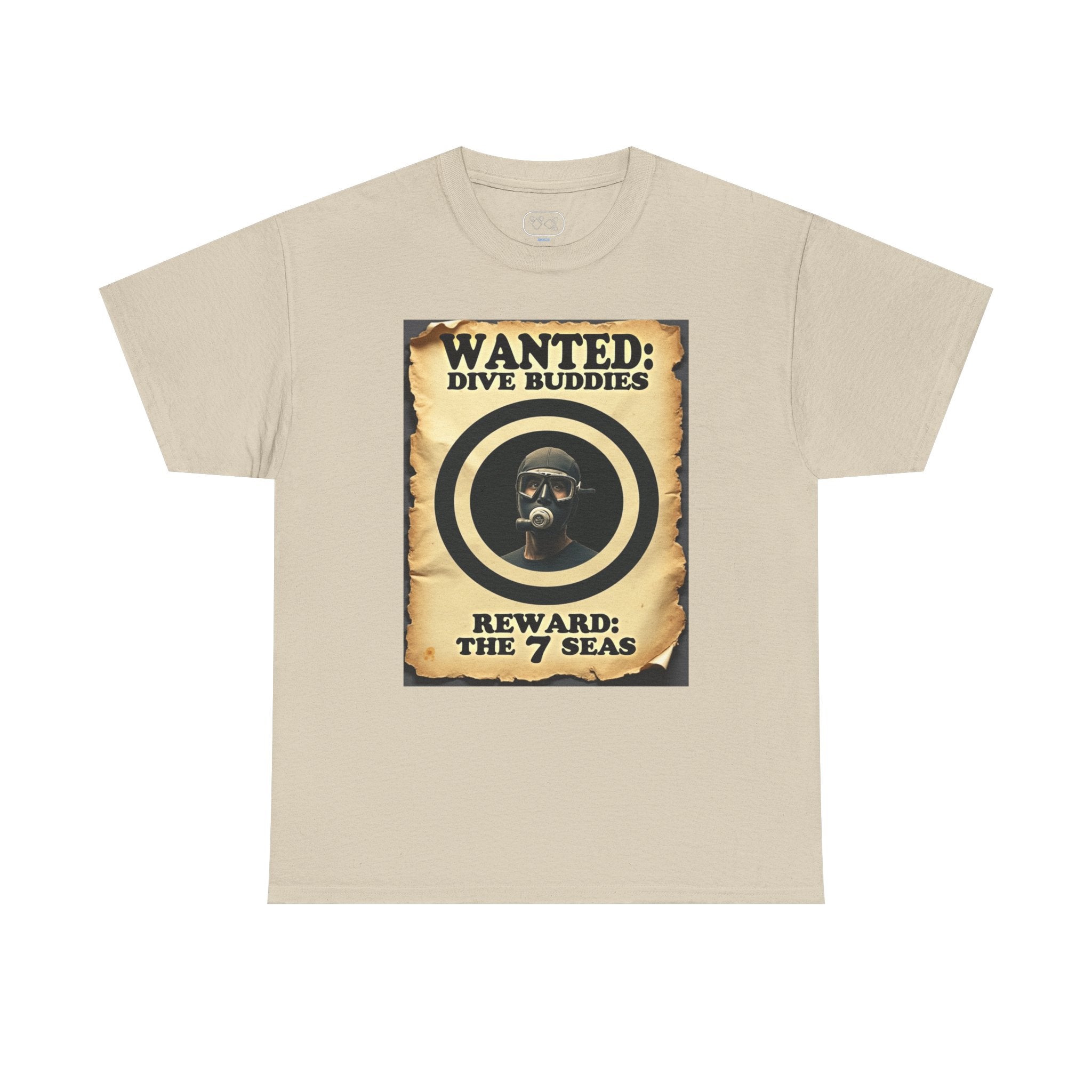 Wanted: Dive Buddies T-Shirt — Vintage Scuba Poster Tee