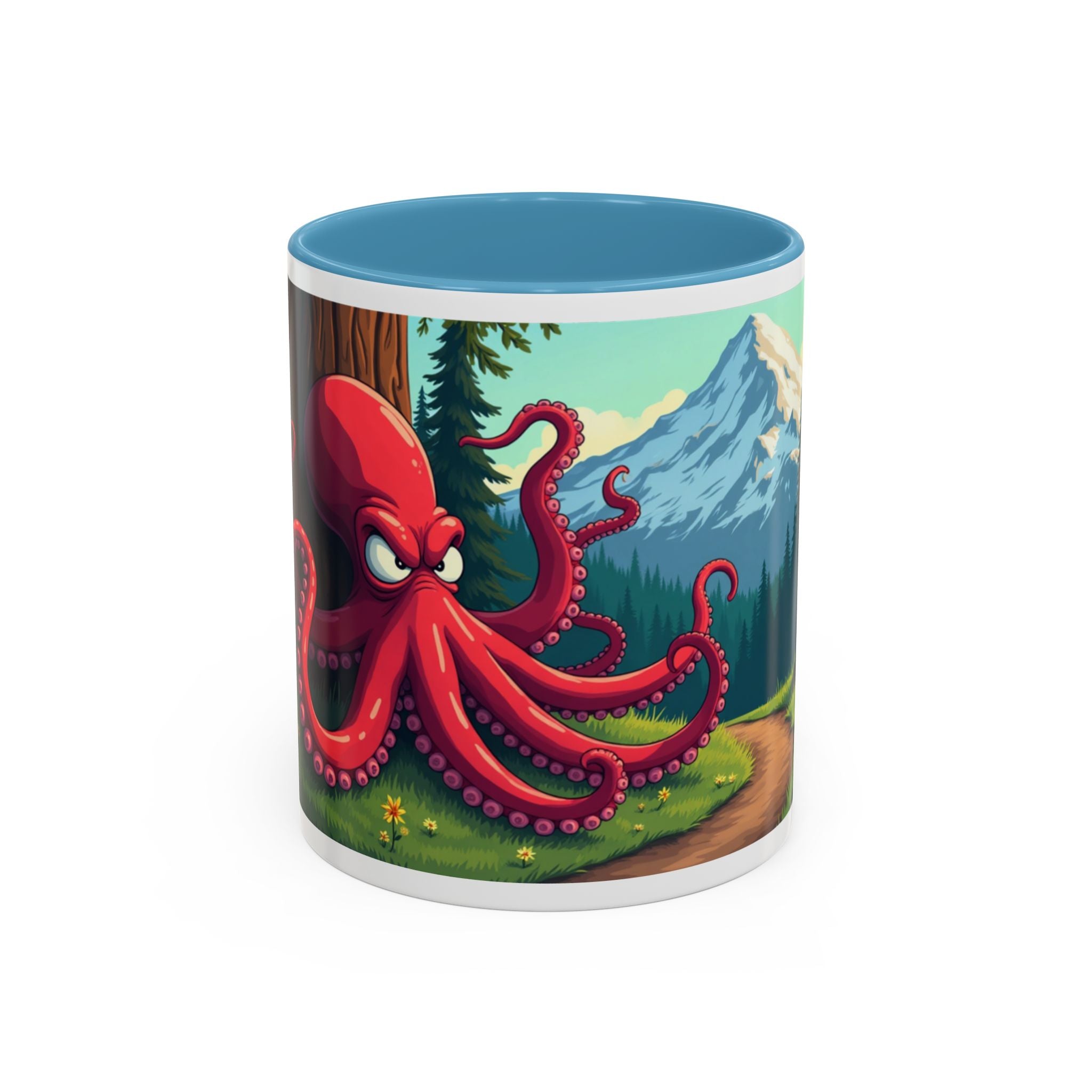 Coffee Mug — Seattle Octopus Scenic Accent Mug (11/15oz)