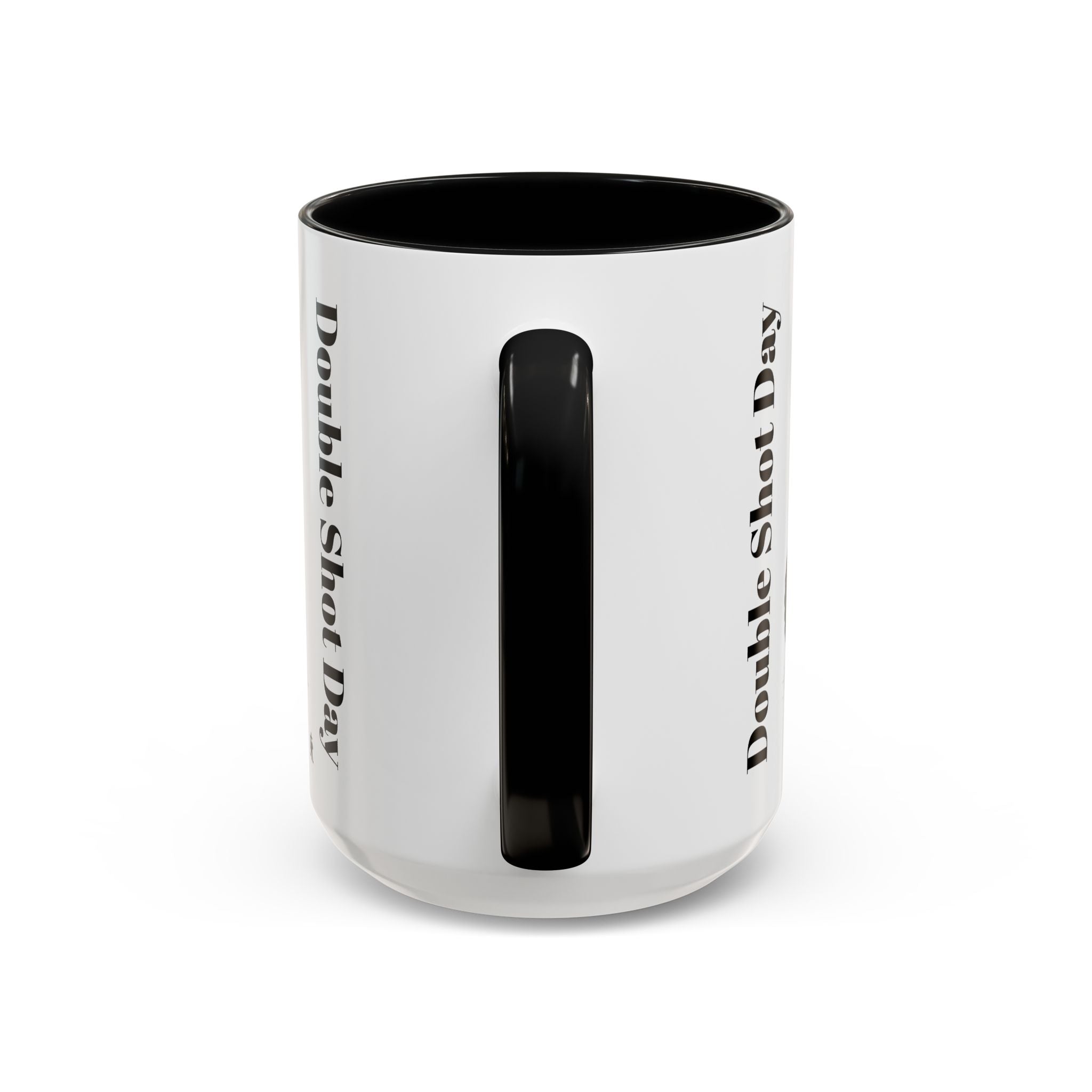 Octopus Coffee Mug — "Double Shot Day" Accent Ceramic Mug (11/15oz)