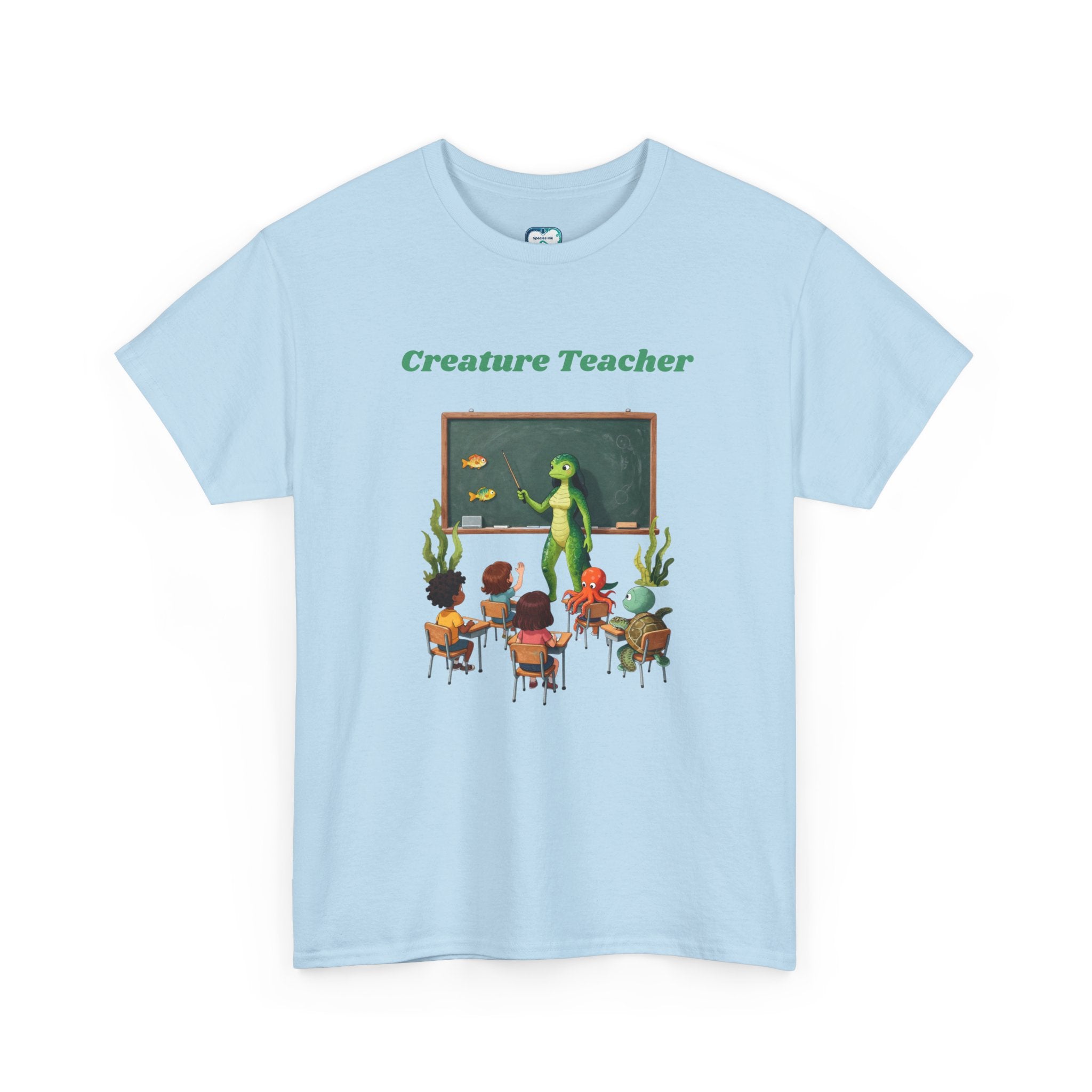 Creature Teacher T-Shirt — Cute Teacher Novelty Tee for Educators & Animal Lovers