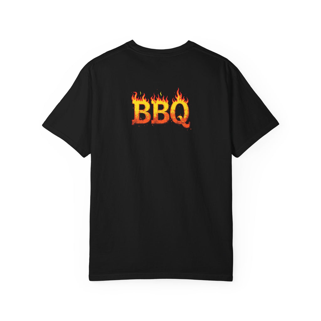 BBQ Flame T-Shirt — Grilling Graphic Tee for BBQ Lovers