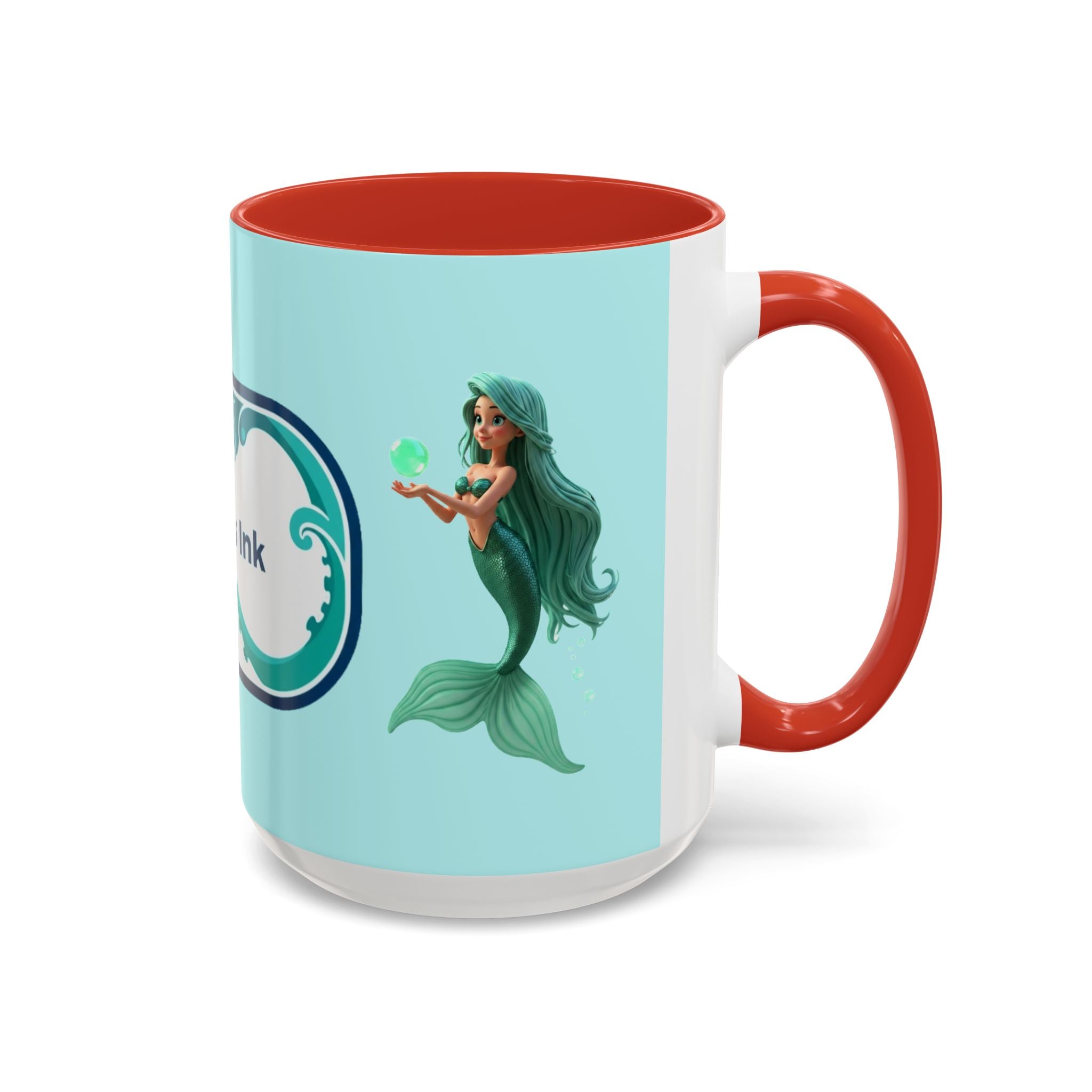 Ocean Logo Coffee Mug — "Species Ink" Accent Ceramic Mug