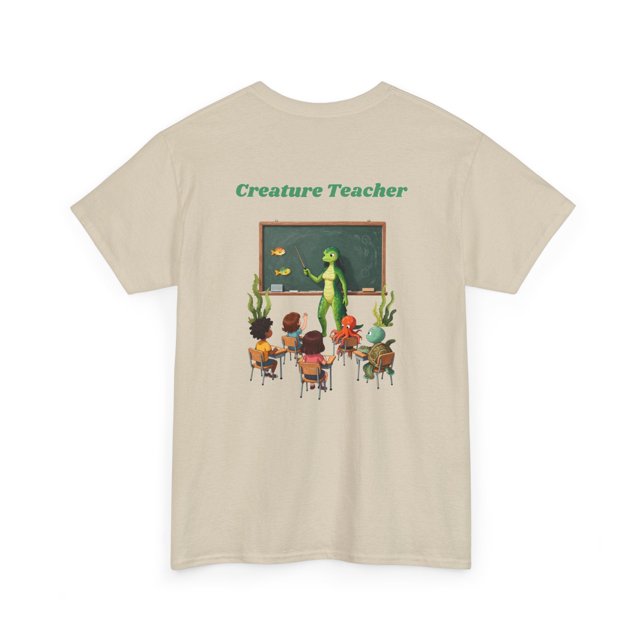 Creature Teacher T-Shirt — Cute Teacher Novelty Tee for Educators & Animal Lovers