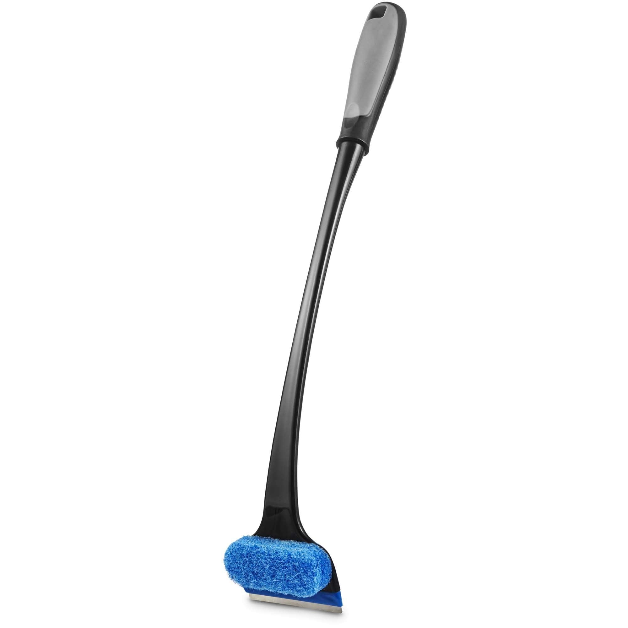 imagitarium 2-in-1 Aquarium Glass Scrubber & Scraper – 18" Long Handle