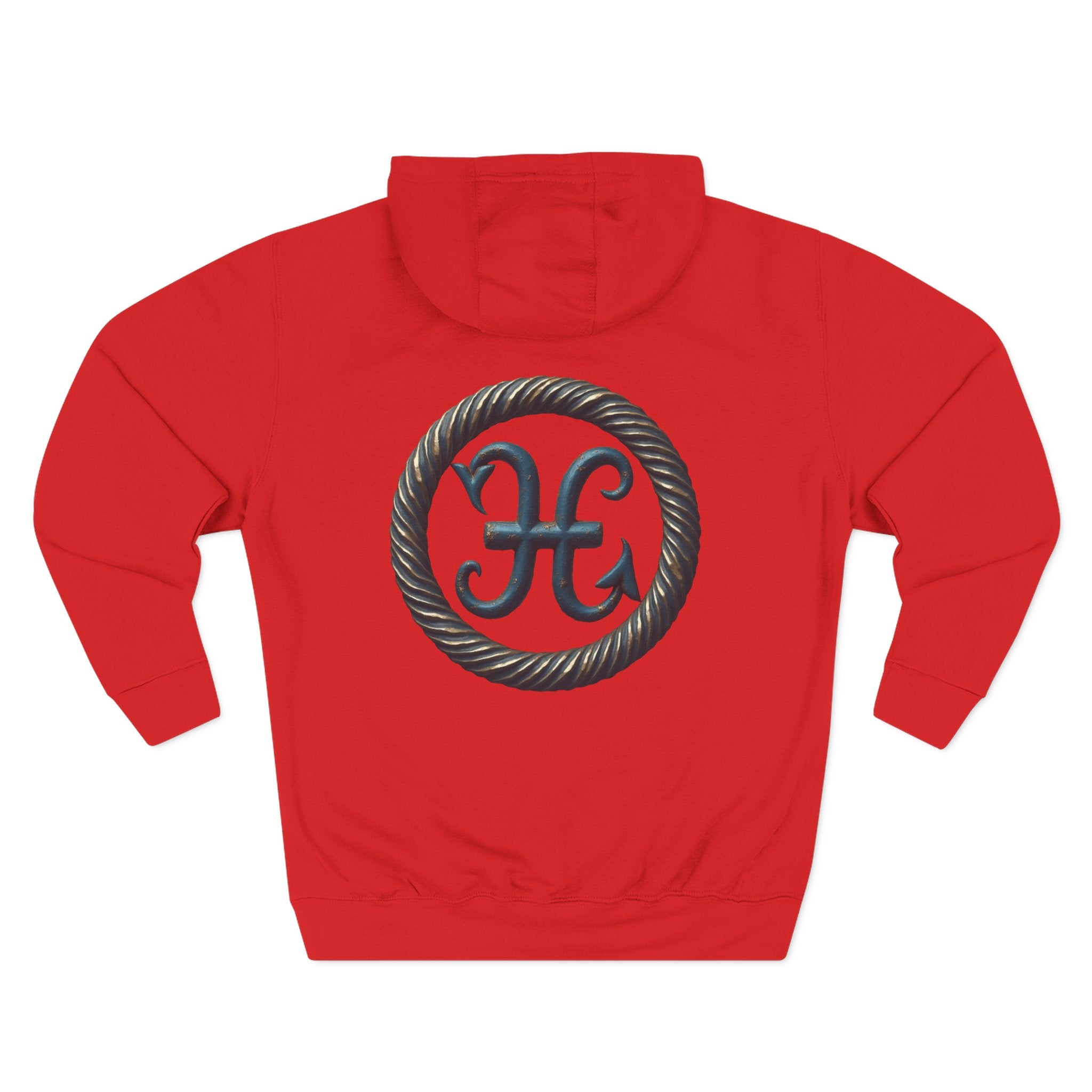 Hoodie — Nautical Rope Aquarius Pullover