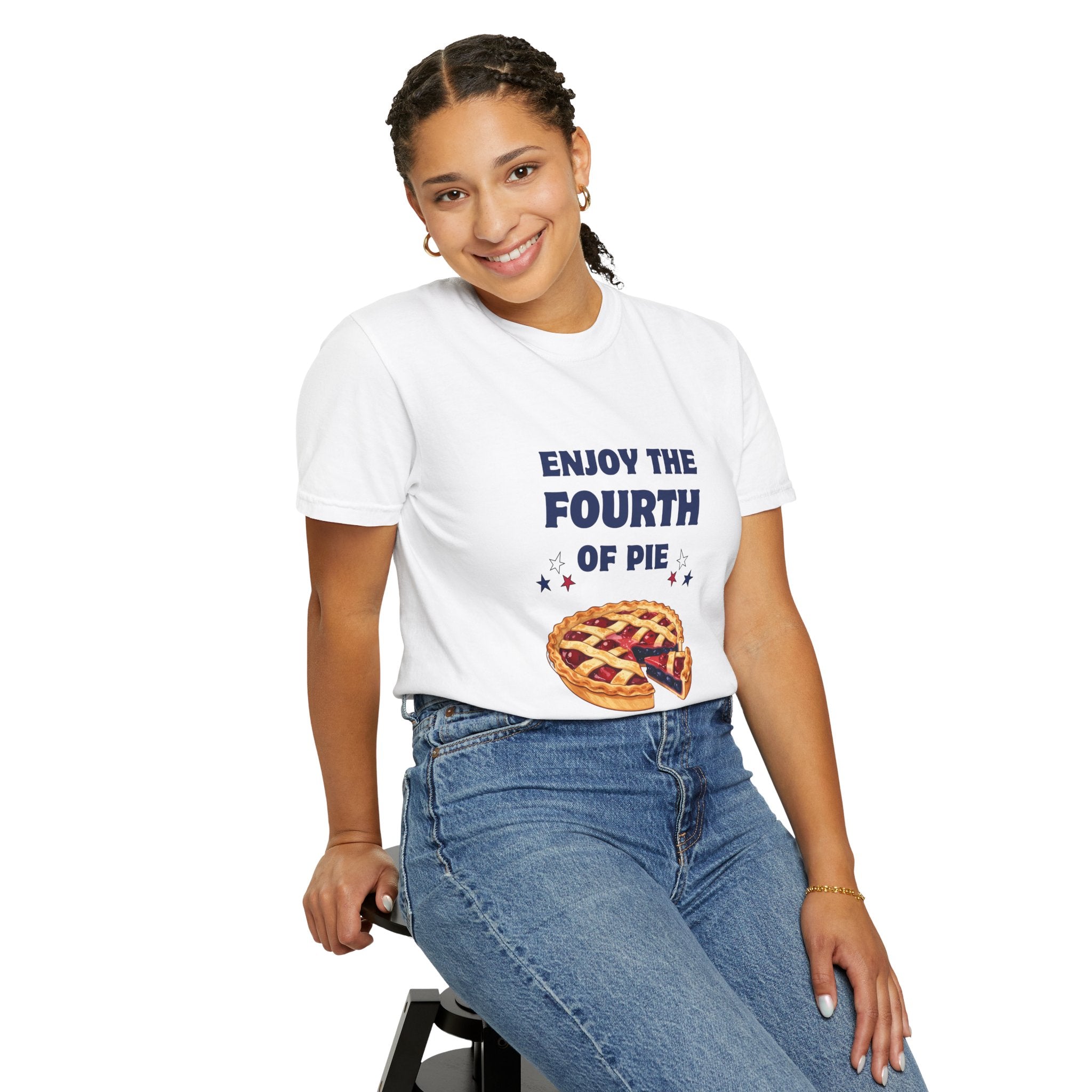 Fourth of Pie T-Shirt — Enjoy the Fourth of Pie Patriotic 4th of July Tee