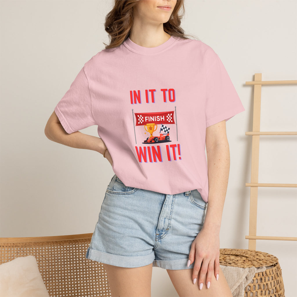 In It to Win It! Race Finish Line T-Shirt
