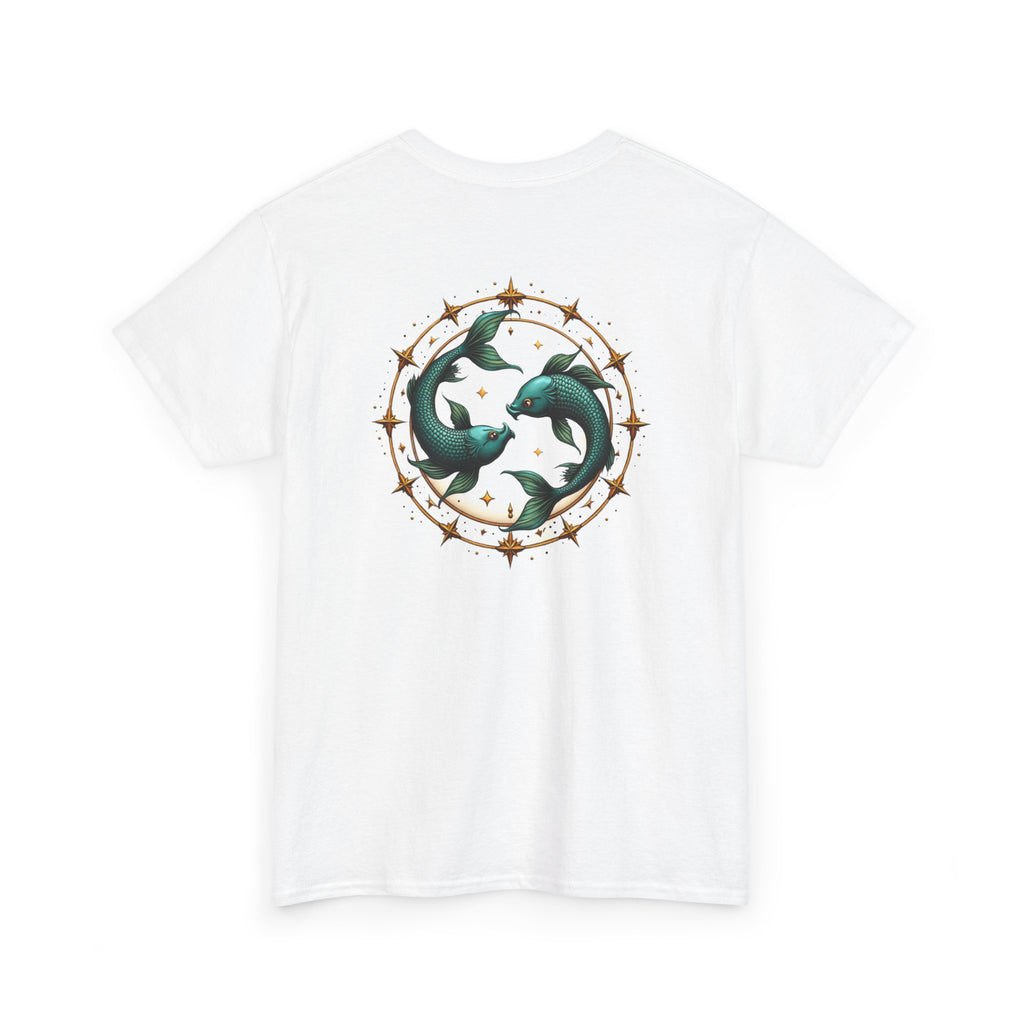 Fish Mandala Tee — Ocean Circle Graphic T-Shirt