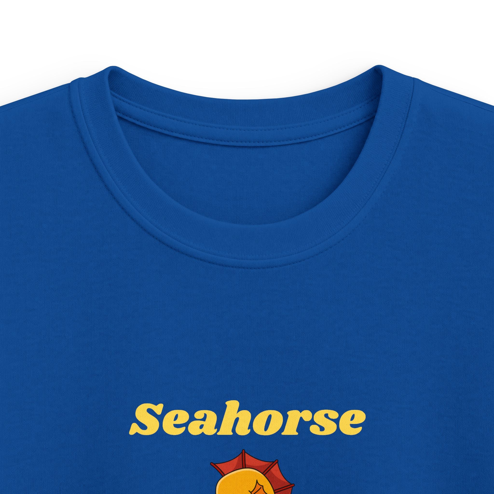Kids Seahorse T‑Shirt — Cute Underwater Ocean Tee for Children