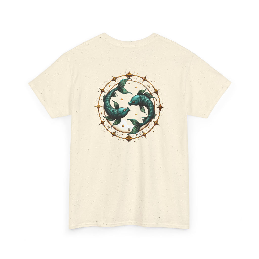 Fish Mandala Tee — Ocean Circle Graphic T-Shirt