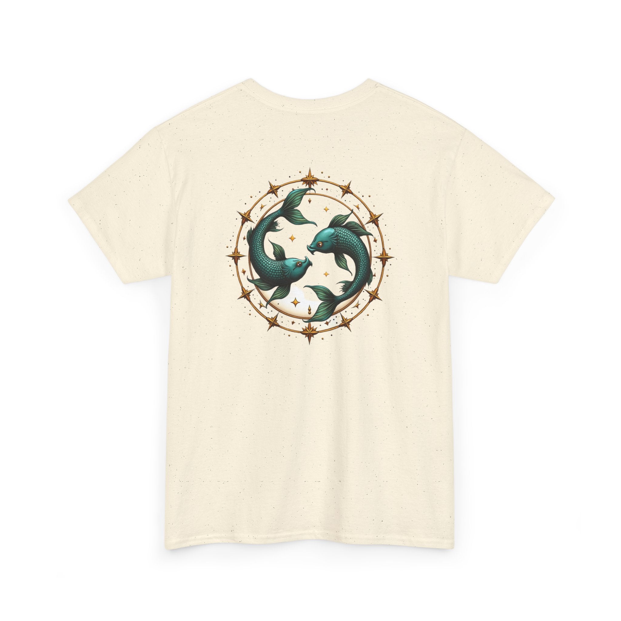 Fish Mandala Tee — Ocean Circle Graphic T-Shirt