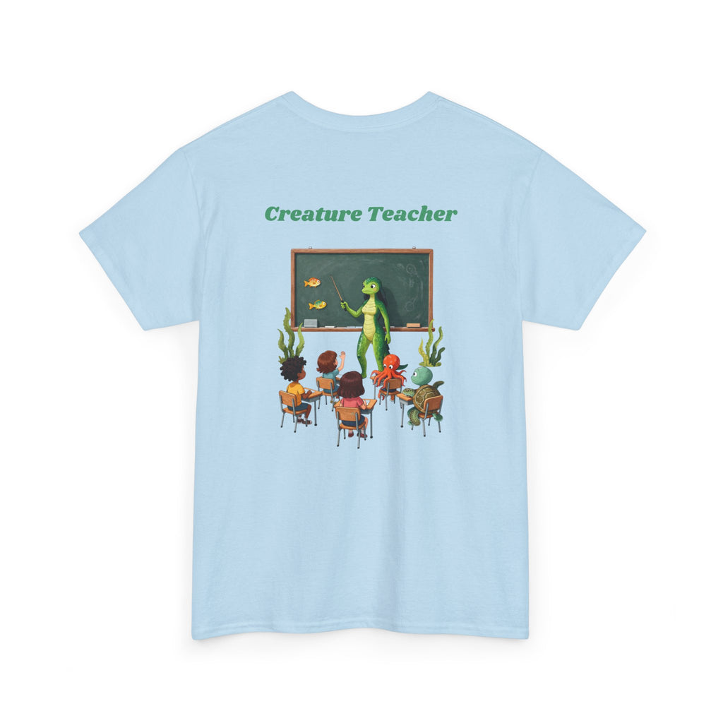 Creature Teacher T-Shirt — Cute Teacher Novelty Tee for Educators & Animal Lovers