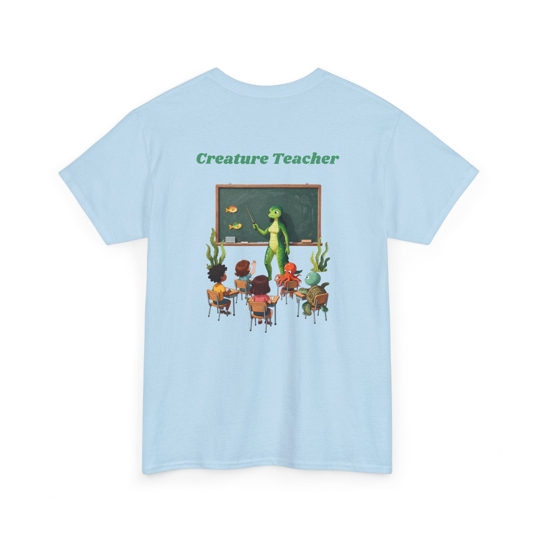 Creature Teacher T-Shirt — Cute Teacher Novelty Tee for Educators & Animal Lovers