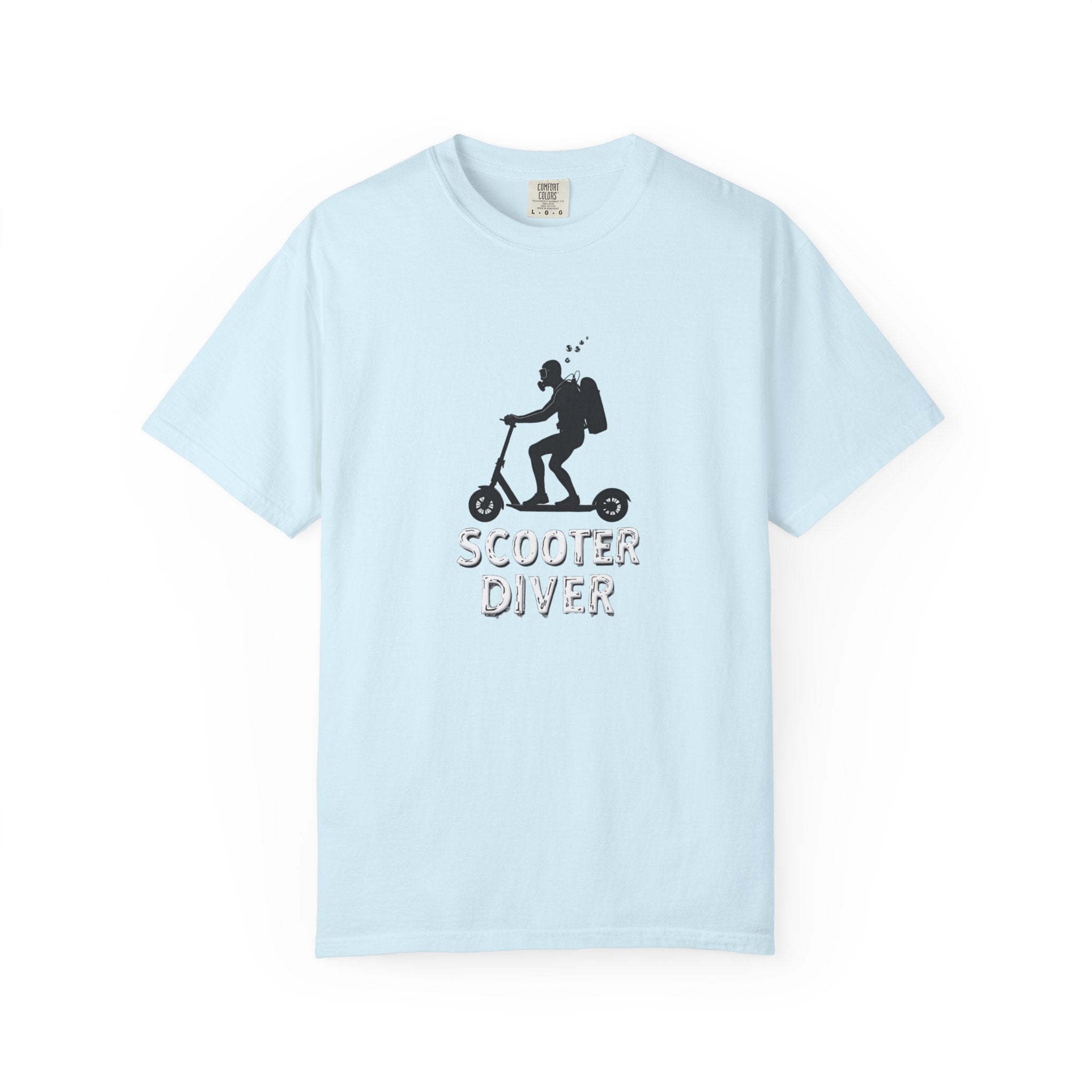 Scooter Diver T‑Shirt — Novelty Scooter Rider Tee