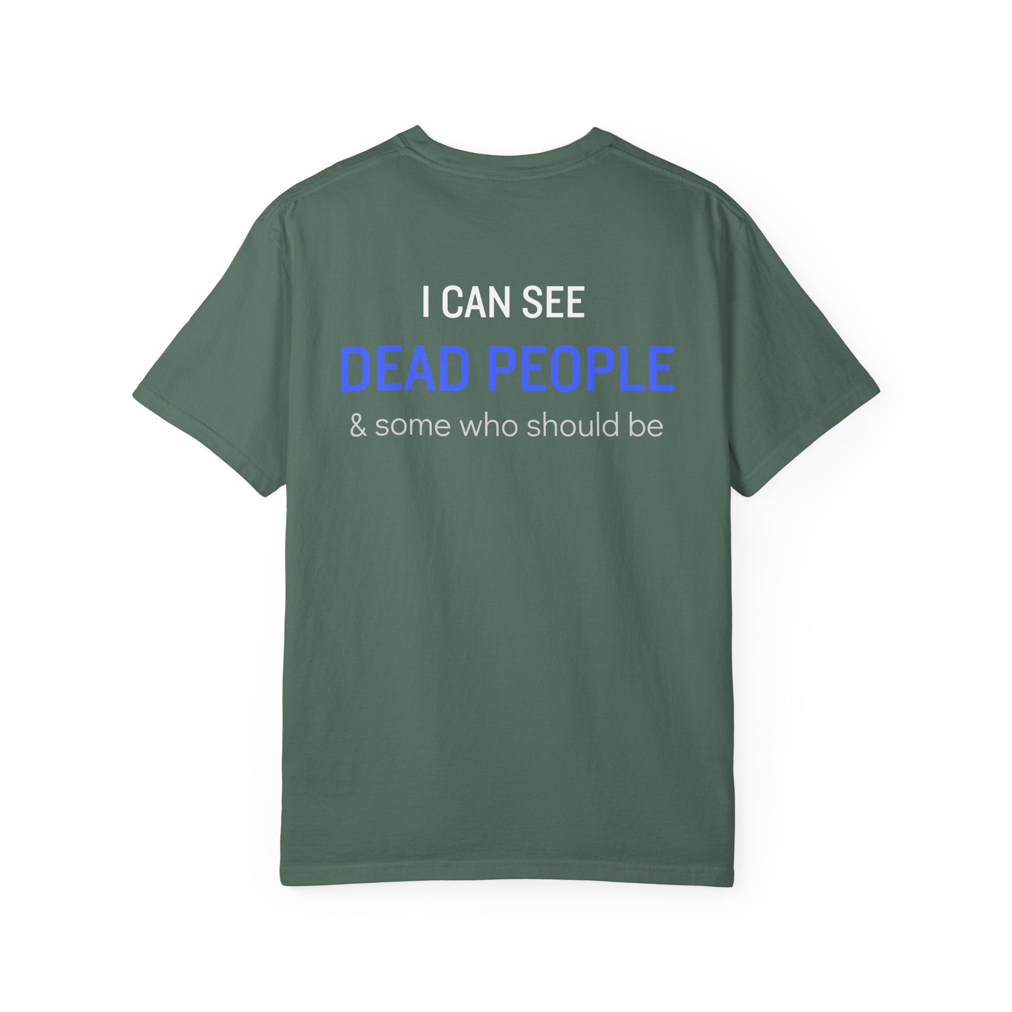 I see ghosts tee — Minimalist Gothic Graphic Shirt