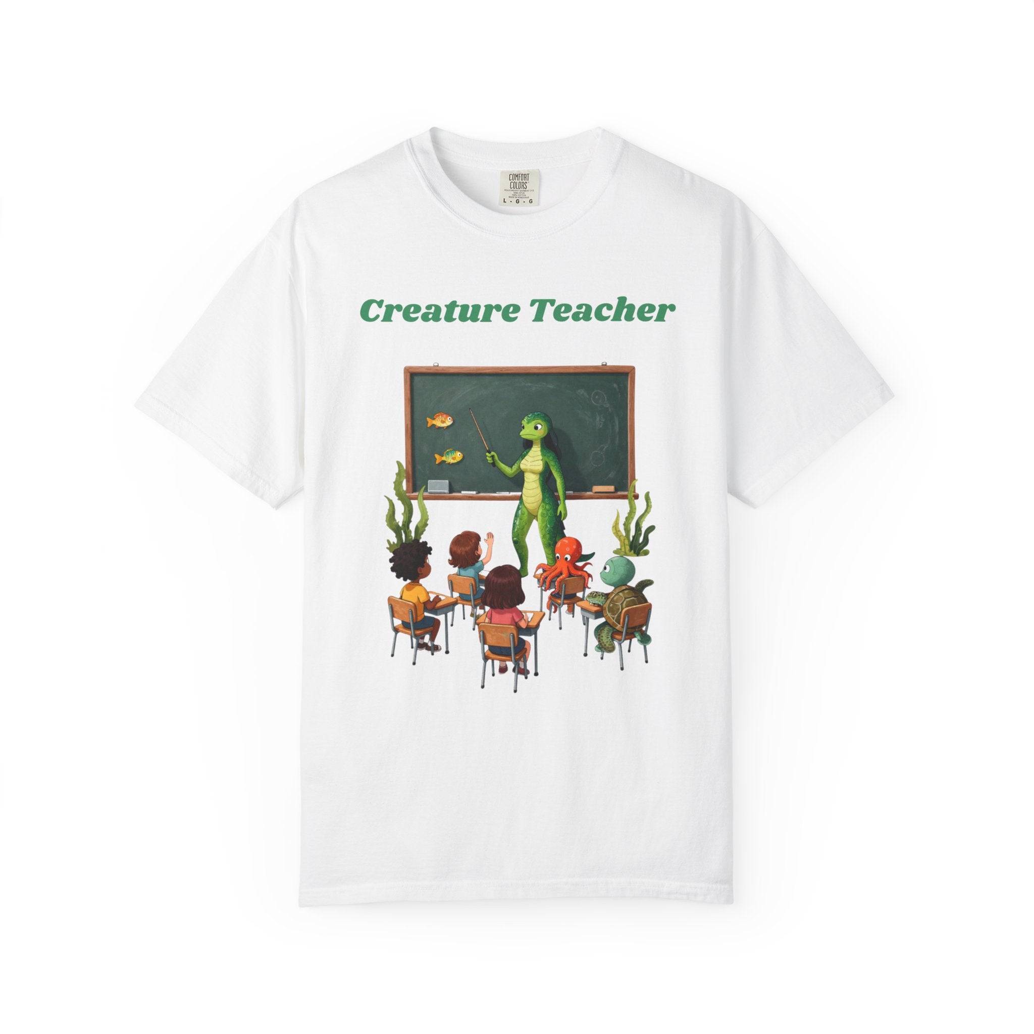 Creature Teacher T-Shirt — Cute Teacher Novelty Tee for Educators & Animal Lovers