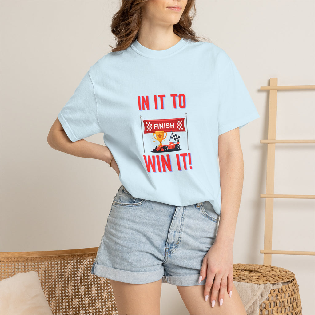 In It to Win It! Race Finish Line T-Shirt