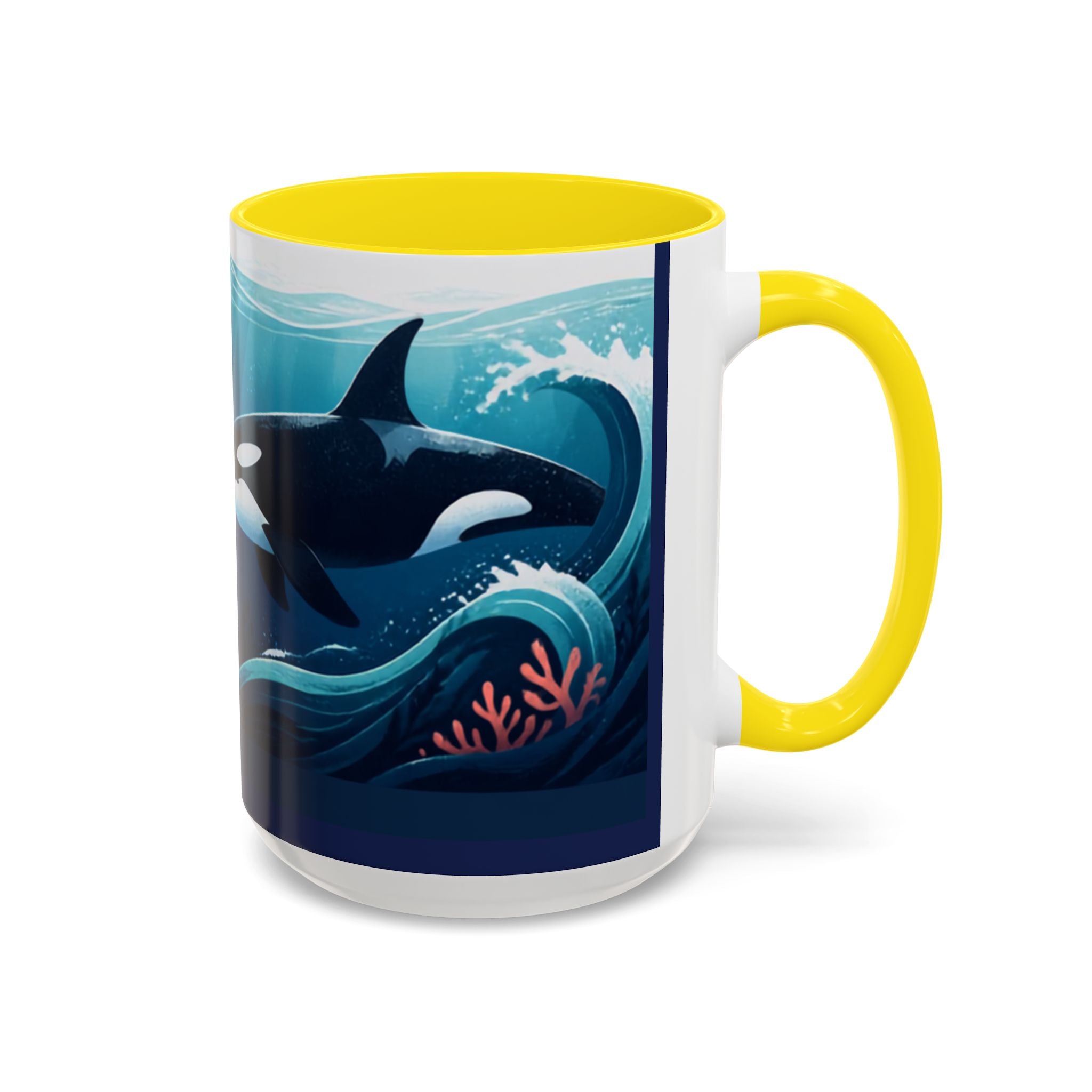 Orca Accent Coffee Mug (11, 15oz)