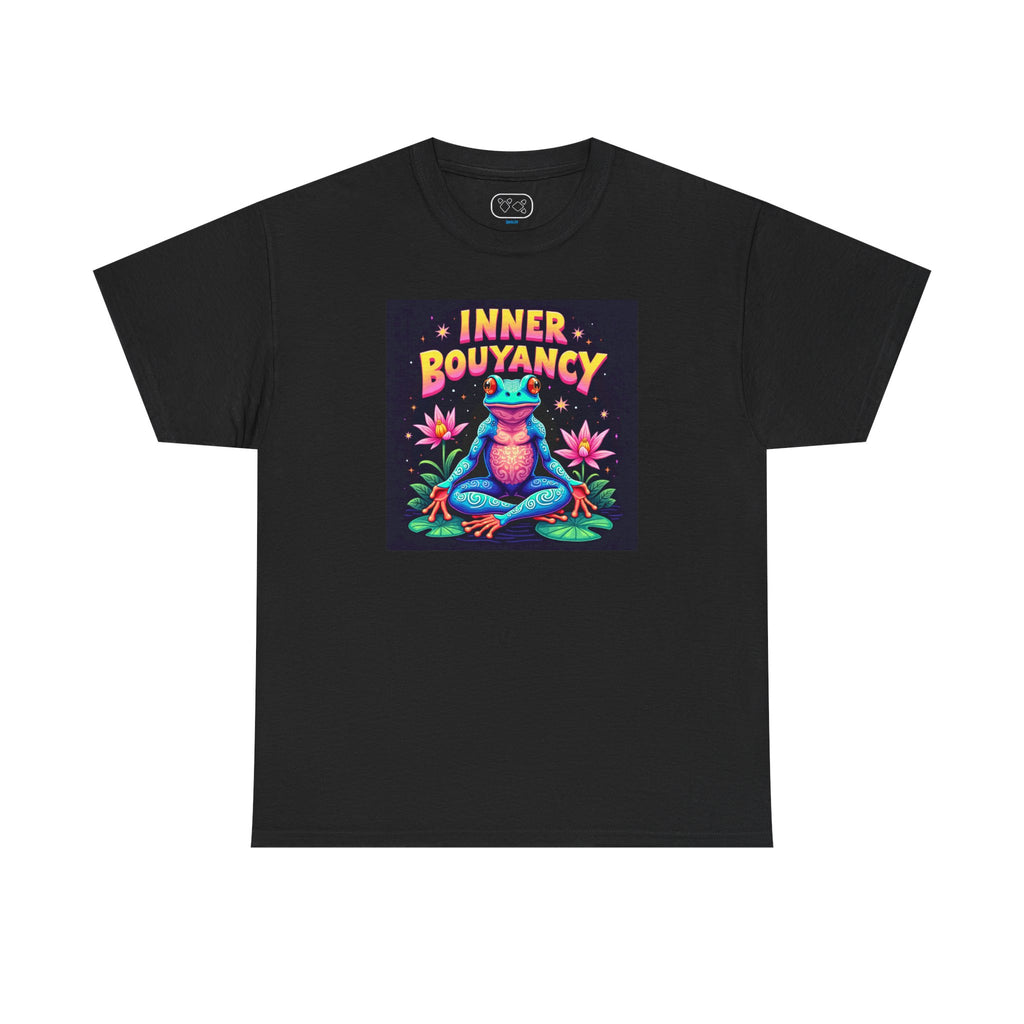 Meditating Frog T-Shirt — 'Good Buoyancy' Zen Frog Tee