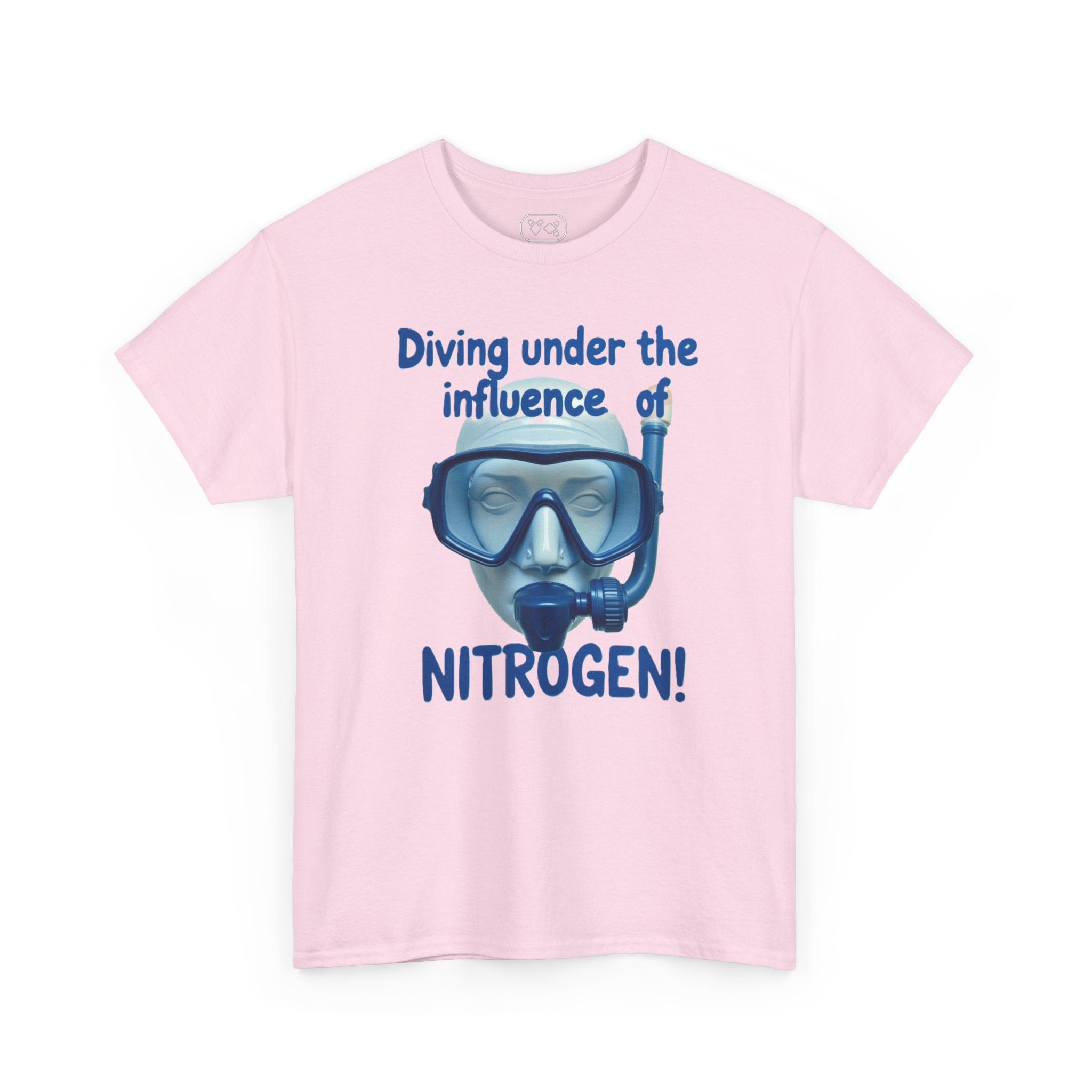 T-Shirt — "Diving Under the Influence of Nitrogen!" Scuba Diving Graphic Tee
