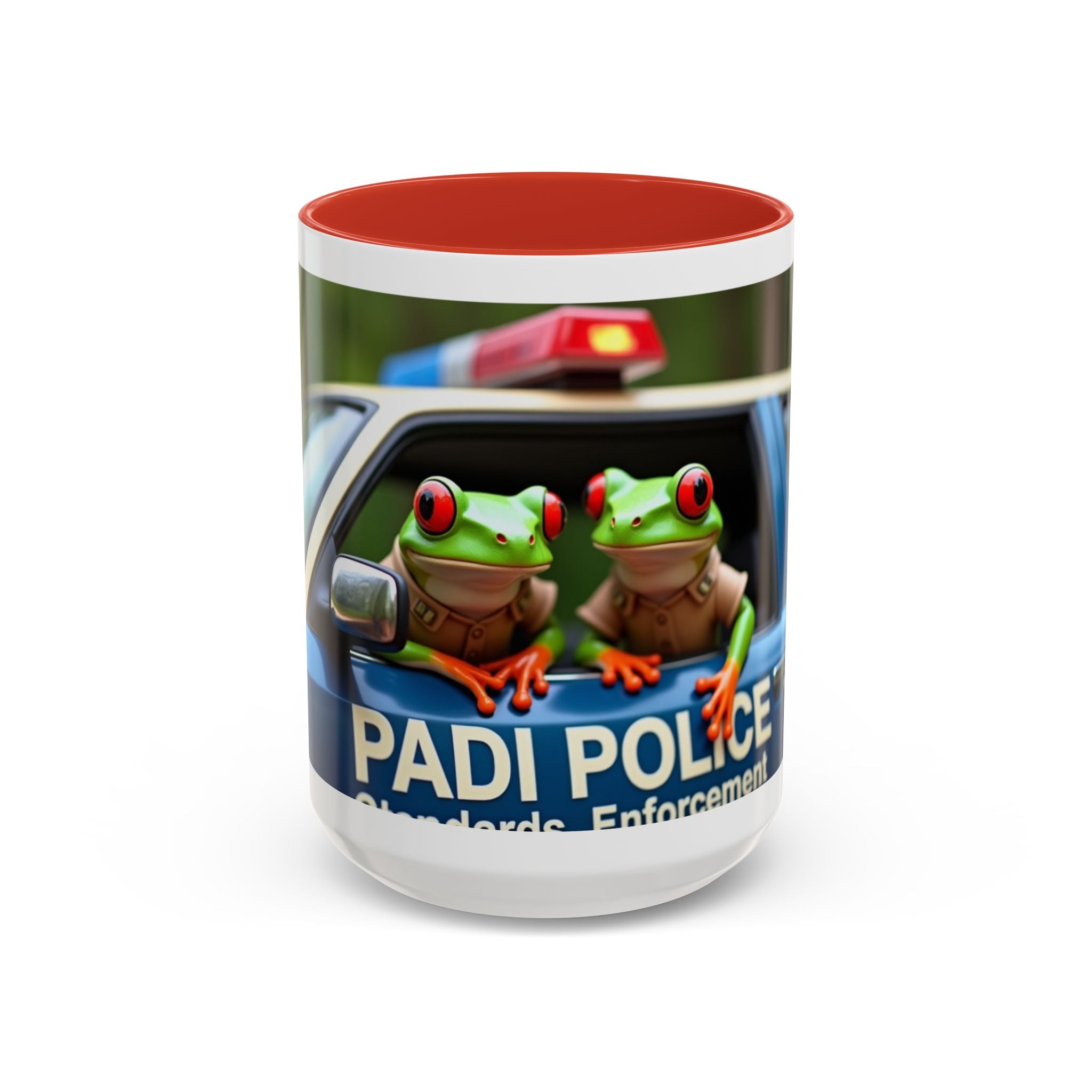 Coffee Mug - PADI Police Frog Design (11/15oz)