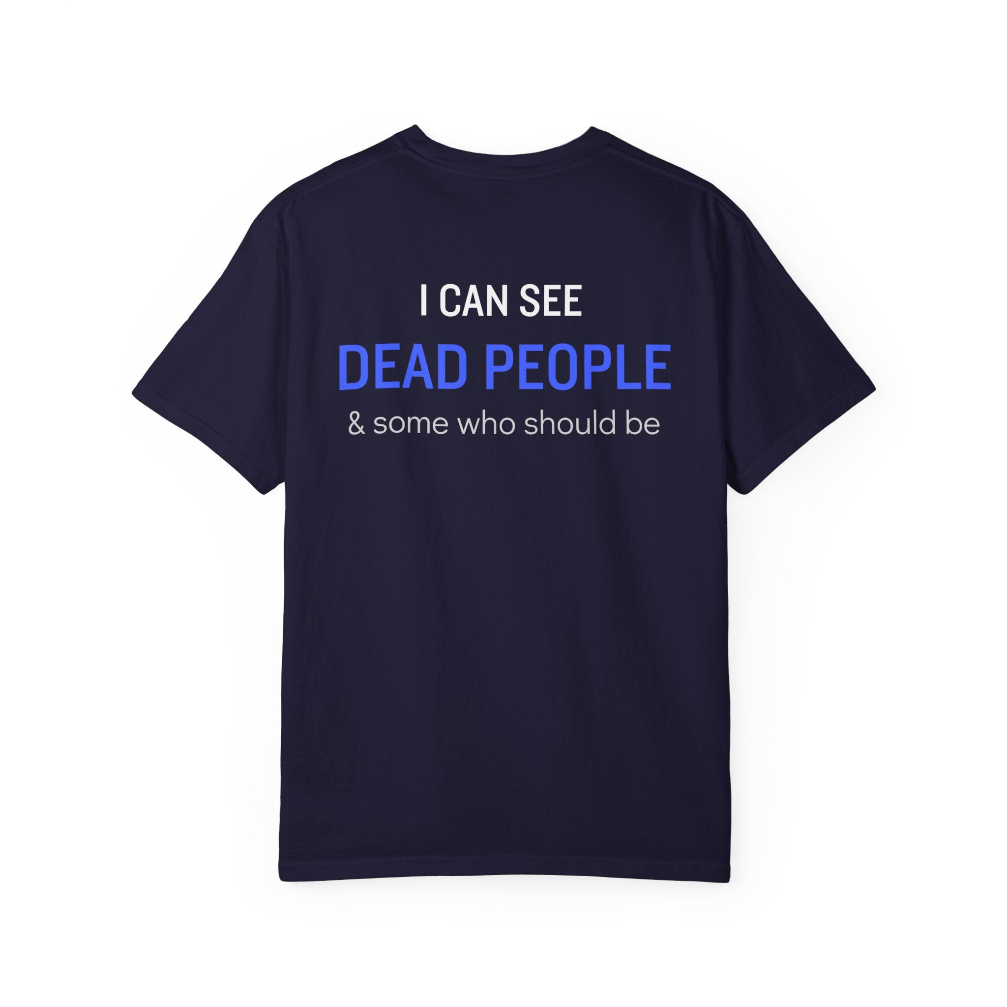 I see ghosts tee — Minimalist Gothic Graphic Shirt