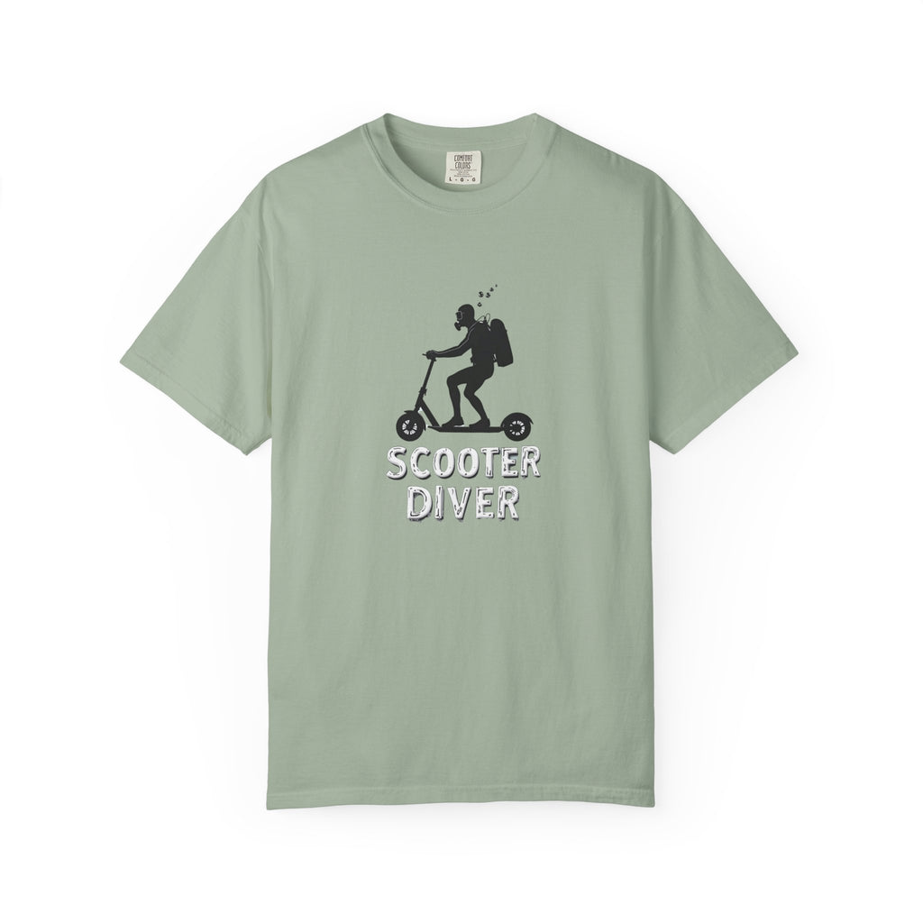 Scooter Diver T‑Shirt — Novelty Scooter Rider Tee