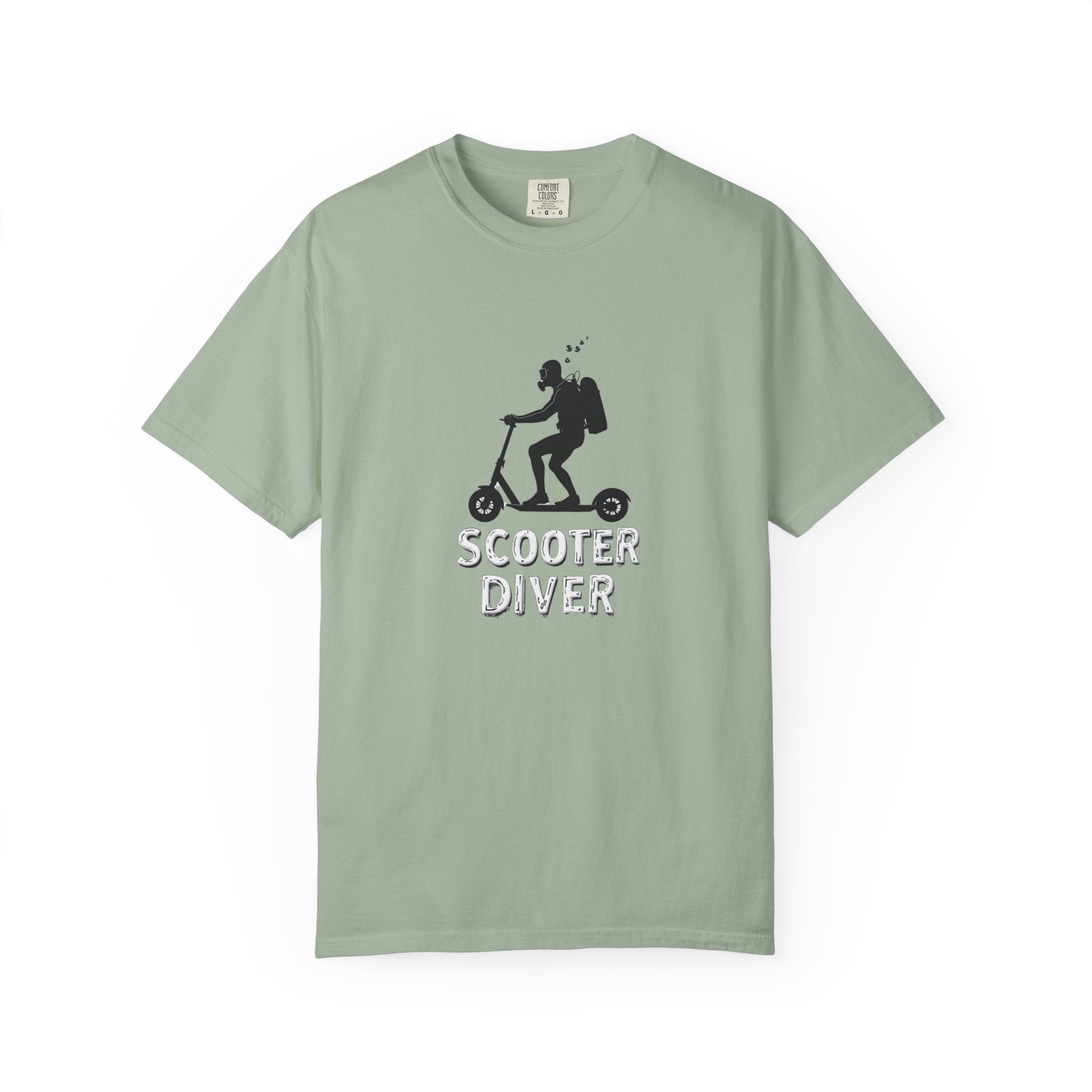 Scooter Diver T‑Shirt — Novelty Scooter Rider Tee