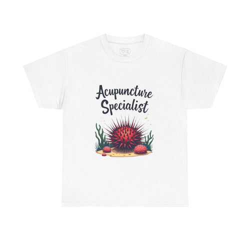 Acupuncture Specialist T-Shirt – Funny Sea Urchin Design for Acupuncturists & Clinic Staff