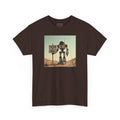 Robot Graphic Tee "The End Is Near" - Retro Sci‑Fi Vintage Tee