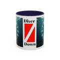 Seal Clock Accent Coffee Mug — Nautical Ocean Animal Coffee Cup (11/15 oz)