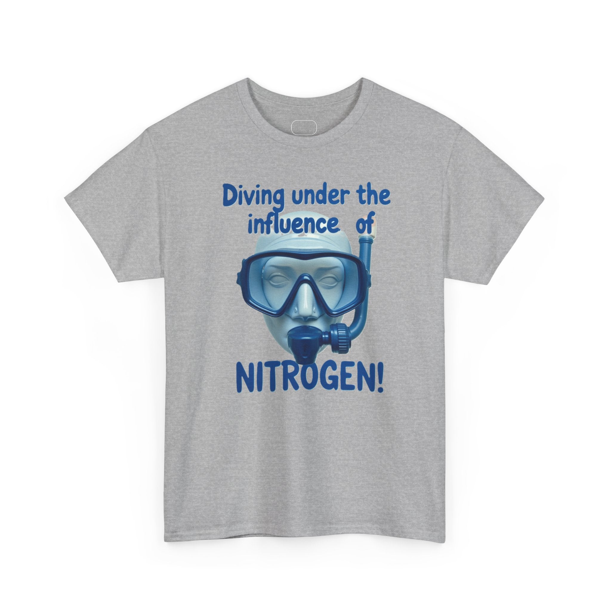 T-Shirt — "Diving Under the Influence of Nitrogen!" Scuba Diving Graphic Tee