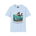 Diver Around The Clock T-Shirt — Cute Scuba Diver & Seal Graphic Tee