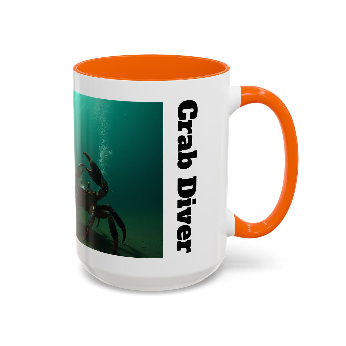 Accent Coffee Mug — "Sometimes You Catch Crab, Sometimes They Catch You"