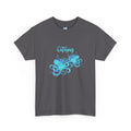 Octopus Graphic Tee — Aqua Ink Marine Animal Shirt