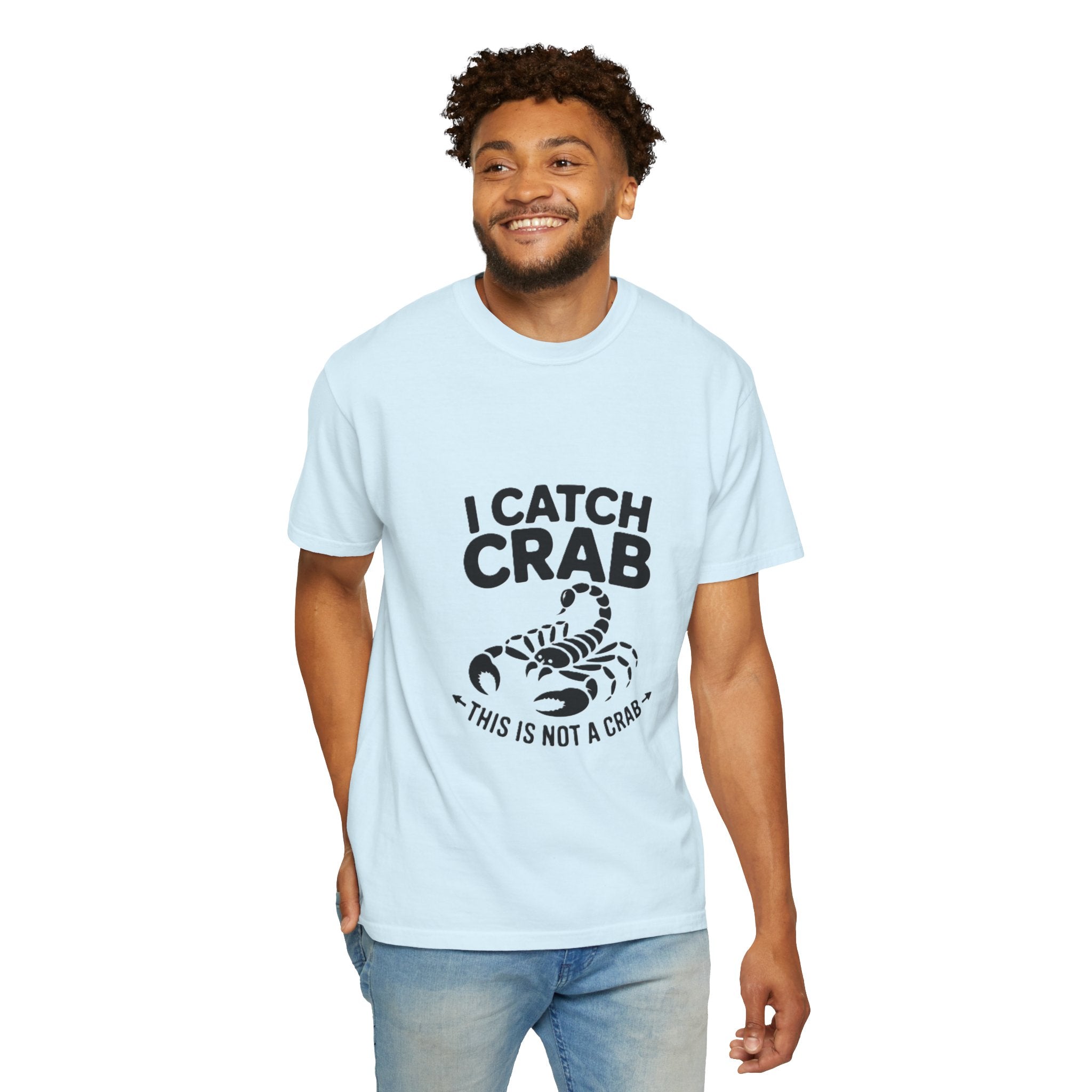 Crab Diver T‑Shirt — Scorpion Crab Graphic Tee (“This is not a crab!”)