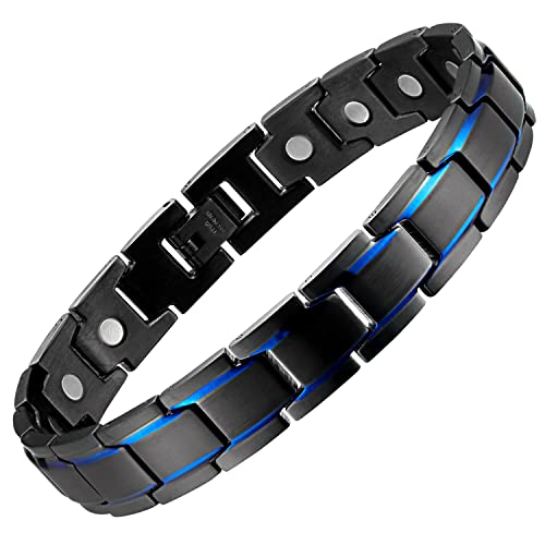 MagEnergy Men's Magnetic Bracelet | Titanium Steel, 3500 Gauss, Gift Box
