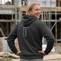 Back Door Installer Hoodie — Funny Door Installer Crewneck for Tradesmen