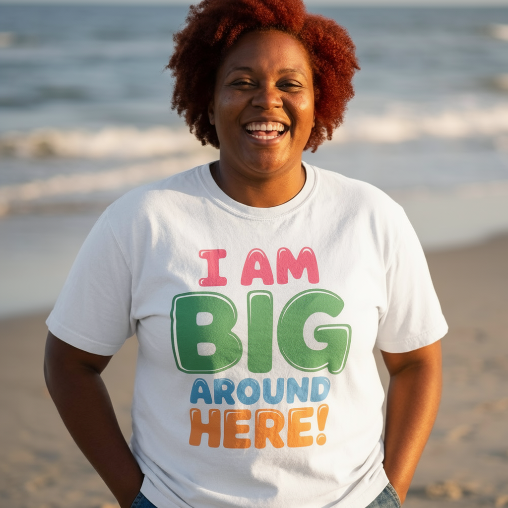 I Am Big Around Here T‑Shirt — Funny Double Entendre Tee
