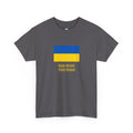 Ukraine Flag Tee — "Slava Ukraini, Pishov v Putin" Support Shirt