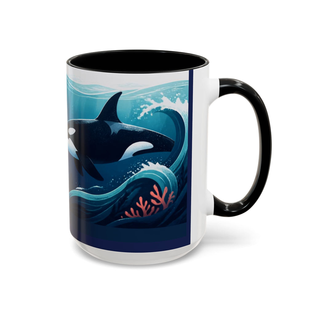 Orca Accent Coffee Mug (11, 15oz)