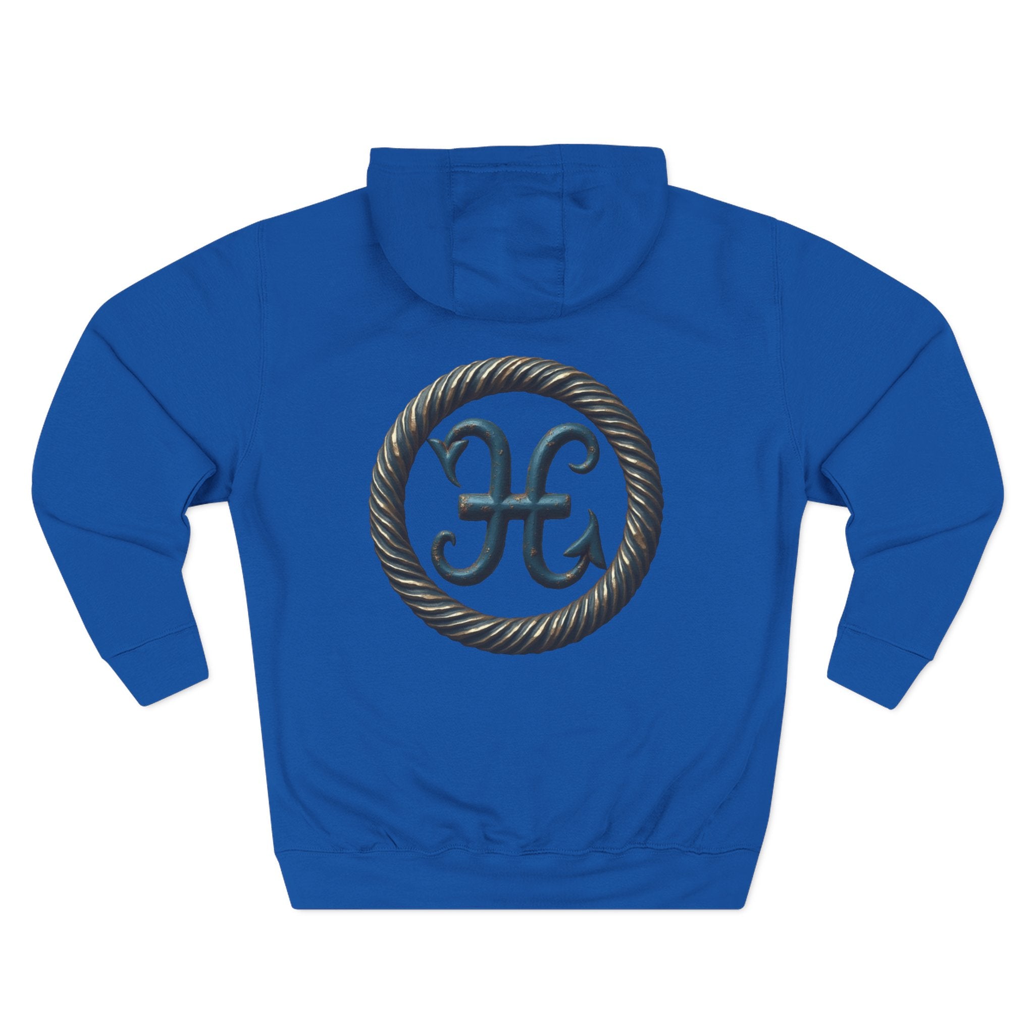 Hoodie — Nautical Rope Aquarius Pullover
