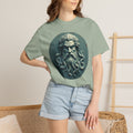 Mythic Neptune Head T-Shirt — Ocean God Sculpture Tee