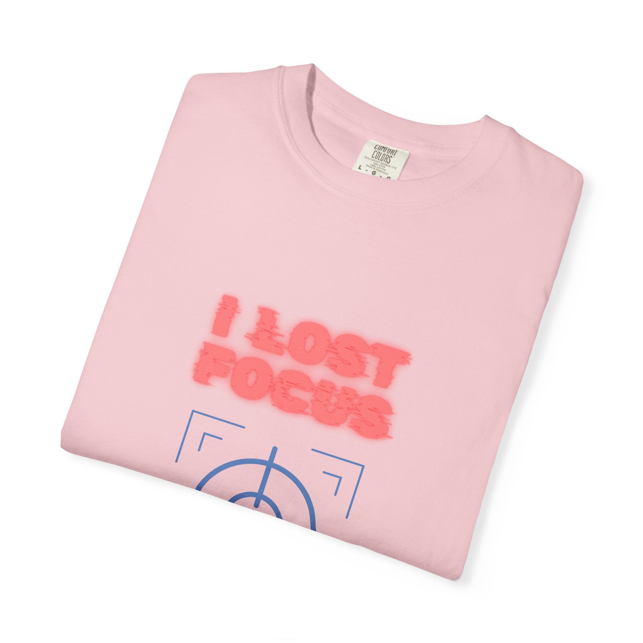 I lost my focus in '88 Tee - Retro Neon Target Graphic T-Shirt